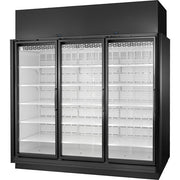 True Refrigeration Glass Door Merchandiser Freezer, 102" High, 208-240V - 116.2 cu. ft.
