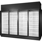 True Refrigeration Glass Door Merchandiser Freezer, 102" High, 208-240V - 154.4 cu. ft.