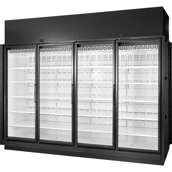 True Refrigeration Glass Door Merchandiser, 102" High, 208-240V - 154.4 cu. ft.