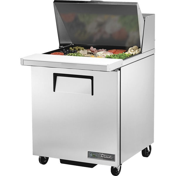 True Refrigeration TSSU-27-12M-C-HC Sandwich Prep Table, 7.6 cu. ft., 115V - LH Left-Hinged