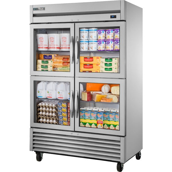 True Refrigeration Reach-In Refrigerator, 83 3/8" High, 115V - 44.6 cu. ft.