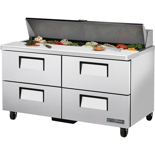 True Refrigeration TSSU-60-16D-4-HC Sandwich Prep Table, 17.8 cu. ft., 115V - Default Title
