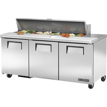 True Refrigeration TSSU-72-16-HC Sandwich Prep Table, 21.5 cu. ft., 115V - Default Title