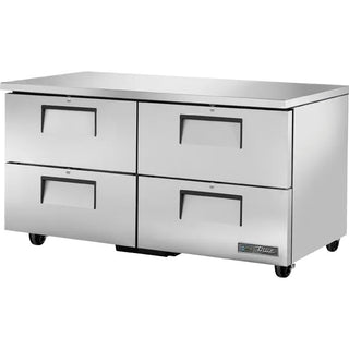 True Refrigeration TUC-60D Undercounter Refrigerator, 17.8 cu. ft., 115V - Four