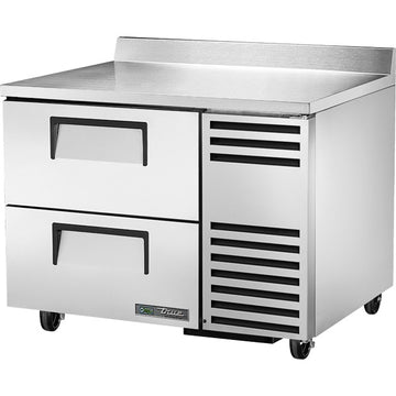 True Refrigeration TWT-44D-2-HC Worktop Refrigerator, 14.4 cu. ft., 115V - Default Title
