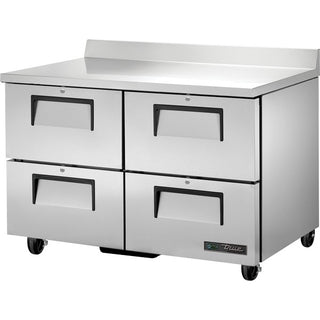 True Refrigeration TWT-48D-4-HC Worktop Refrigerator, 14 cu. ft., 115V - Default Title