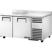 True Refrigeration TWT-60-32-HC Worktop Refrigerator, 17.3 cu. ft., 115V - Default Title