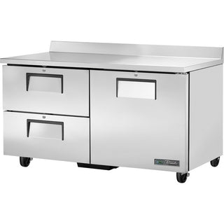 True Refrigeration TWT-60D-2-HC Worktop Refrigerator, 17.8 cu. ft., 115V - Default Title