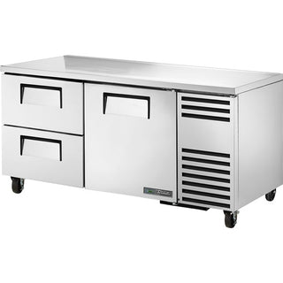 True Refrigeration TWT-67D-2-HC Worktop Refrigerator, 20.6 cu. ft., 115V - Default Title
