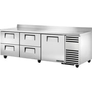 True Refrigeration TWT-93D-4-HC Worktop Refrigerator, 35.2 cu. ft., 115V - Default Title