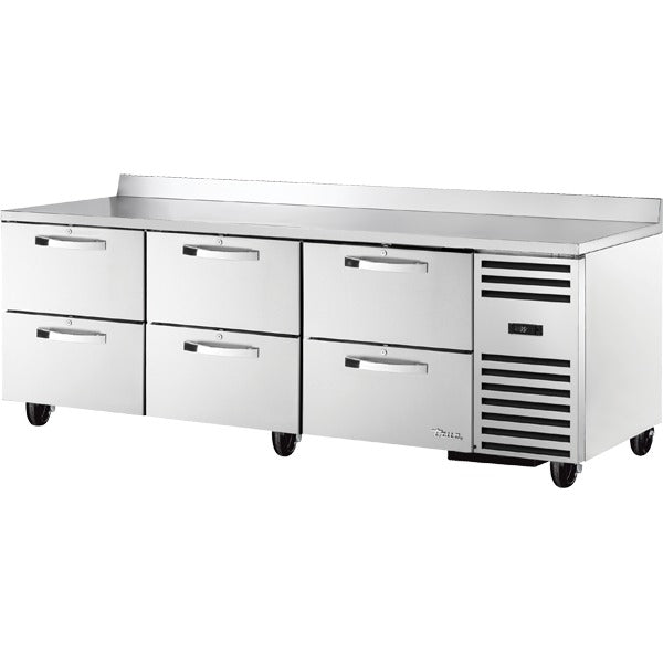 True Refrigeration TWT-93D-6-HC Worktop Refrigerator, 35.2 cu. ft., 115V - photo 2