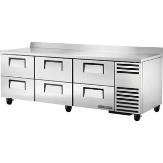 True Refrigeration TWT-93D-6-HC Worktop Refrigerator, 35.2 cu. ft., 115V - Default Title