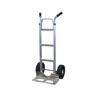 B&P Manufacturing A14-B10-C6-D15-E52 Aluminum Hand Truck, 20" Wide, Silver - Default Title