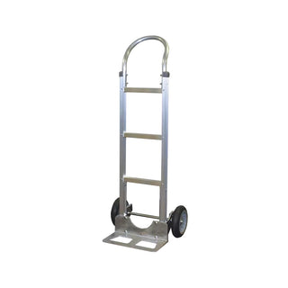 B&P Manufacturing Aluminum Hand Truck, 21" Wide, Silver - 8" D16