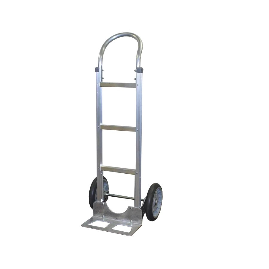 B&P Manufacturing Aluminum Hand Truck, 21" Wide, Silver - 10" D15