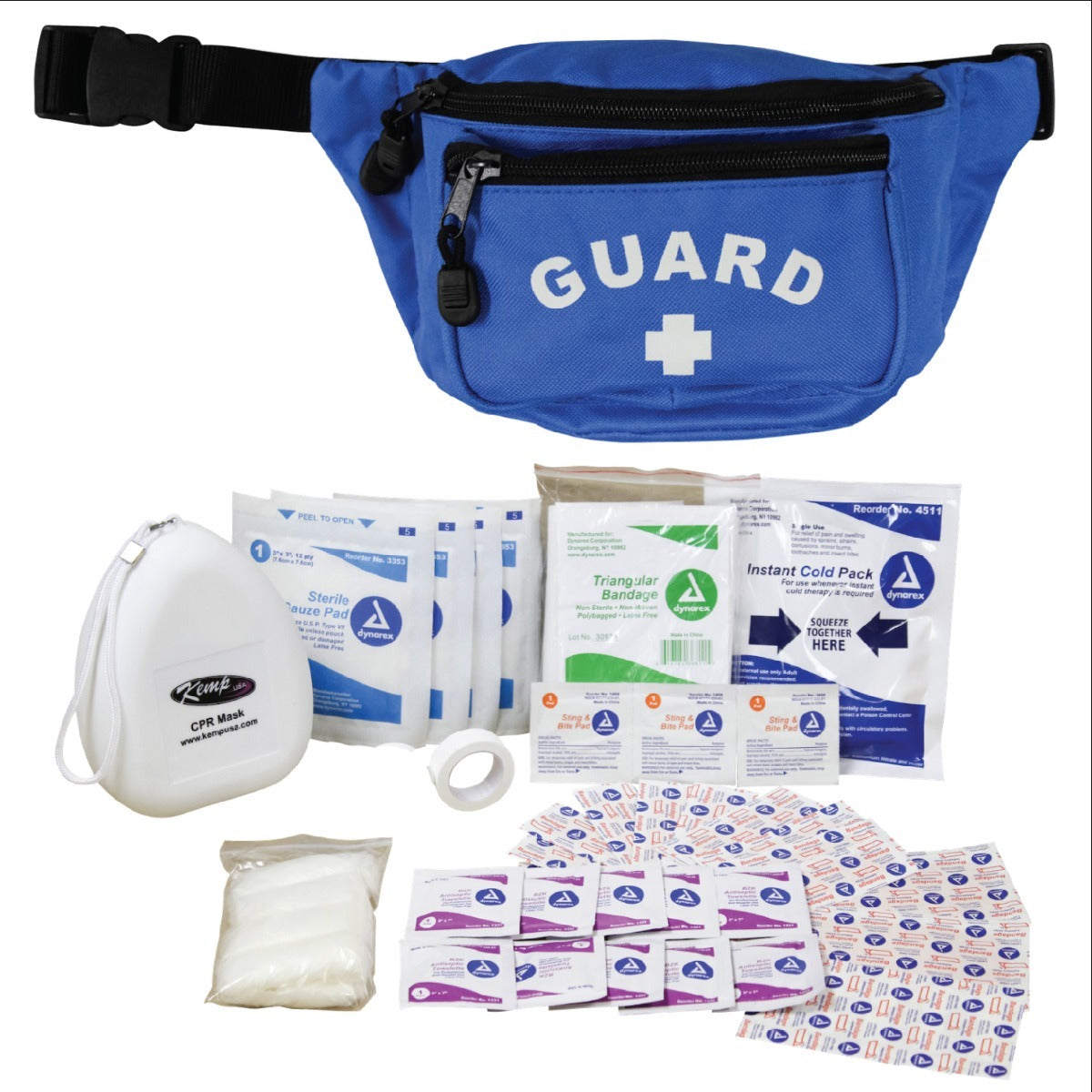 Kemp USA 10-103 Nylon Hip Pack - Royal Blue