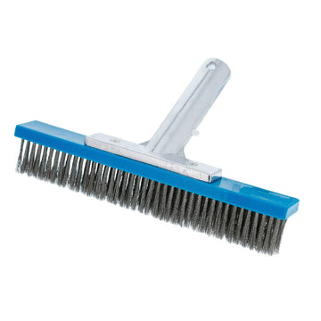 Kemp USA 21-001-10-STL Pool Brush, 10" Long, Blue - Default Title
