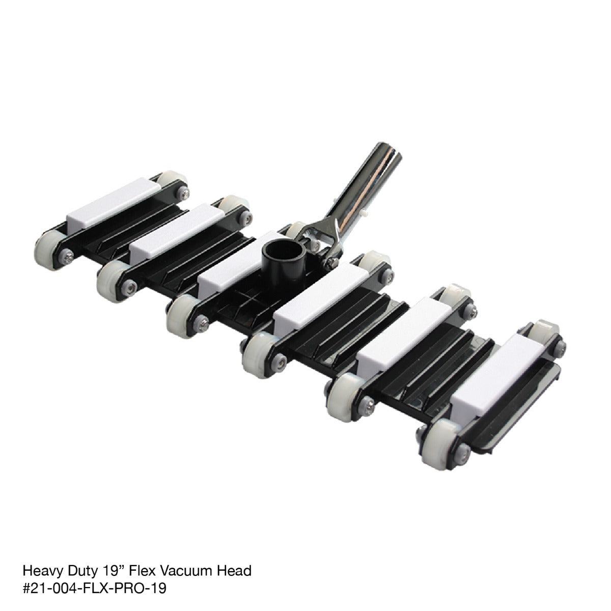 Kemp USA 21-004-FLX-PRO Vacuum Head, 10" Wide, Black - 19"
