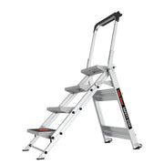 Little Giant Ladder Systems Aluminum Step Stool, 300 lb. Capacity, Silver - photo 3