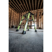 Little Giant Ladder Systems 910-00001 Fiberglass Step Stool, 375 lb. Capacity, Green - photo 2
