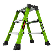 Little Giant Ladder Systems 910-00001 Fiberglass Step Stool, 375 lb. Capacity, Green - photo 3