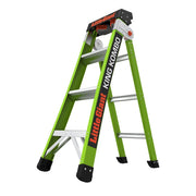 Little Giant Ladder Systems Fiberglass Ladder, 375 lb. Capacity, Green - photo 2