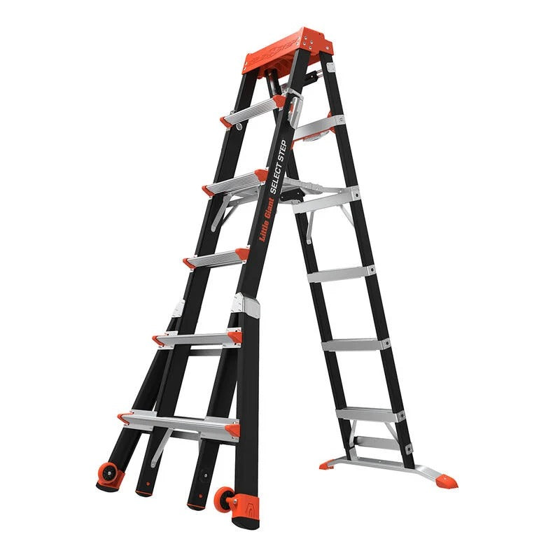 Little Giant Ladder Systems 15131-920 Fiberglass Giant Select Step, 300 lb. Capacity, Black - photo 4