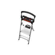 Little Giant Ladder Systems 15260-095 Aluminum Step Ladder, 375 lb. Capacity, Silver - photo 4