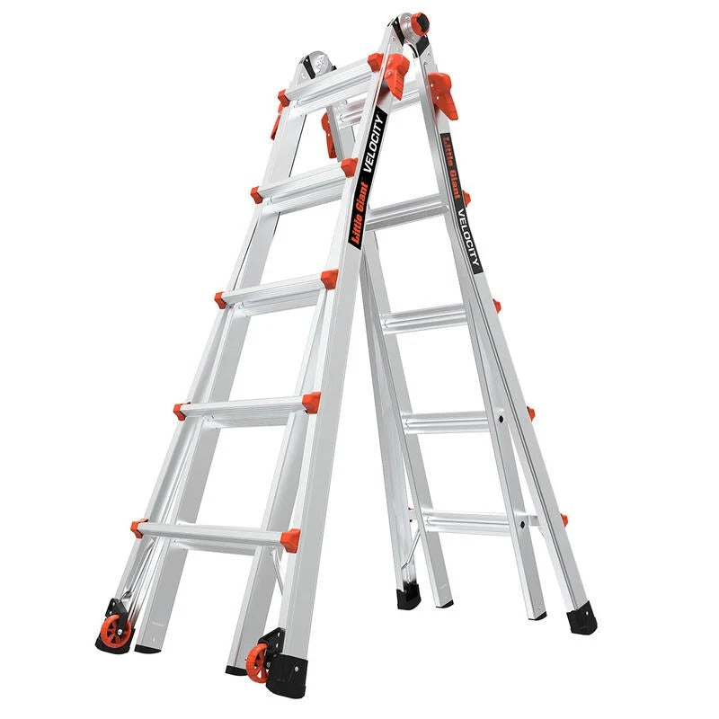Little Giant Ladder Systems Aluminum Giant Velocity, 300 lb. Capacity, Gray - photo 3