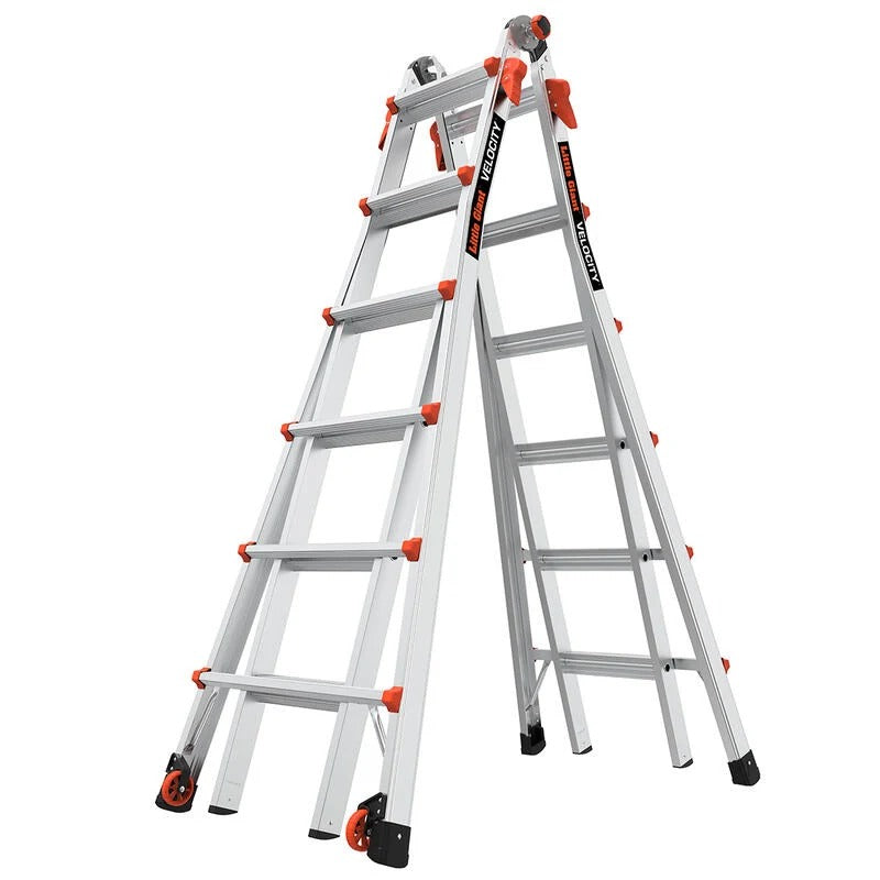 Little Giant Ladder Systems Aluminum Giant Velocity, 300 lb. Capacity, Gray - photo 4