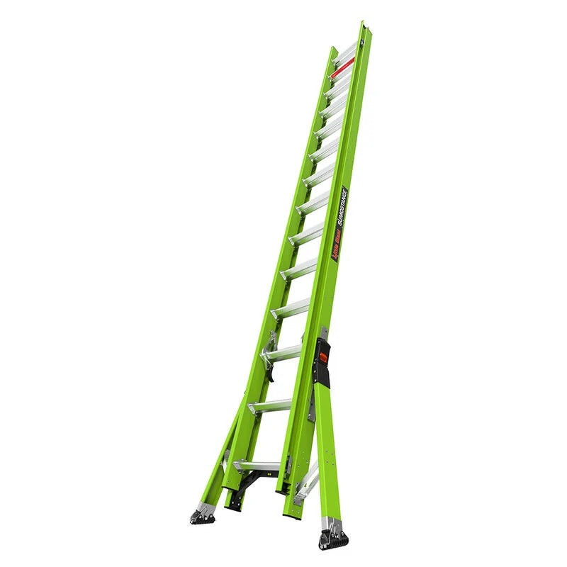 Little Giant Ladder Systems 17632V Fiberglass Extension Ladder, 375 lb. Capacity, Green - photo 8