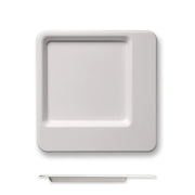 Jungle Stone Plate, White - 400/Case