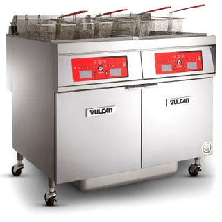 Vulcan Floor Fryer System, 47 1/4" High, 120V - 135 - 150 lb.