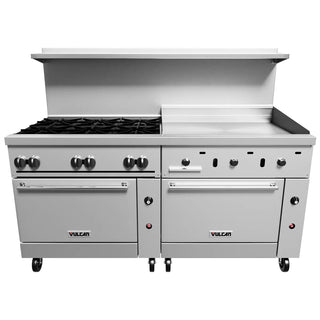 Vulcan 72SC-6B-36GT Range, 72" Wide, 115V - Liquid Propane