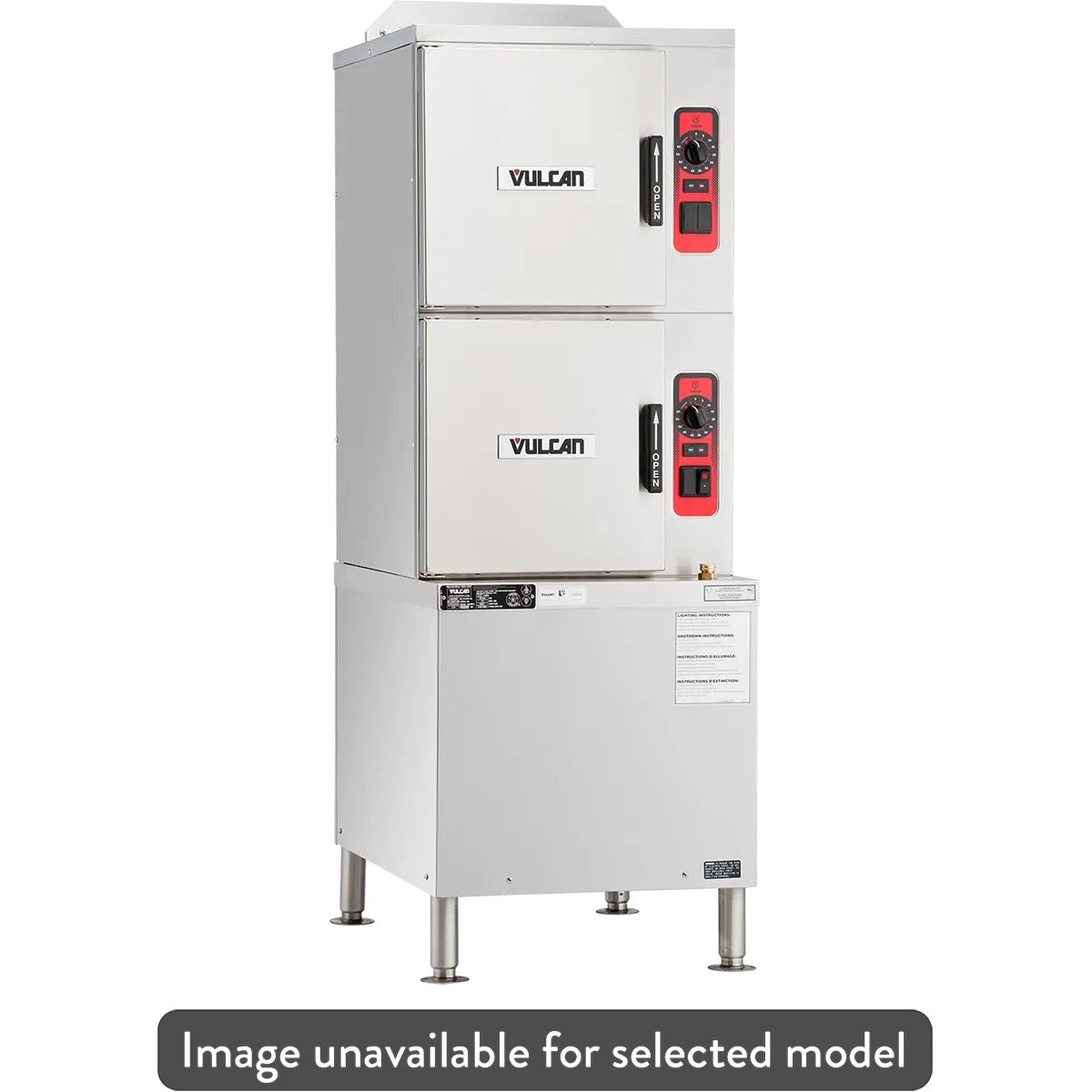 Vulcan Floor Steamer, 24" Wide, 120V - 72"
