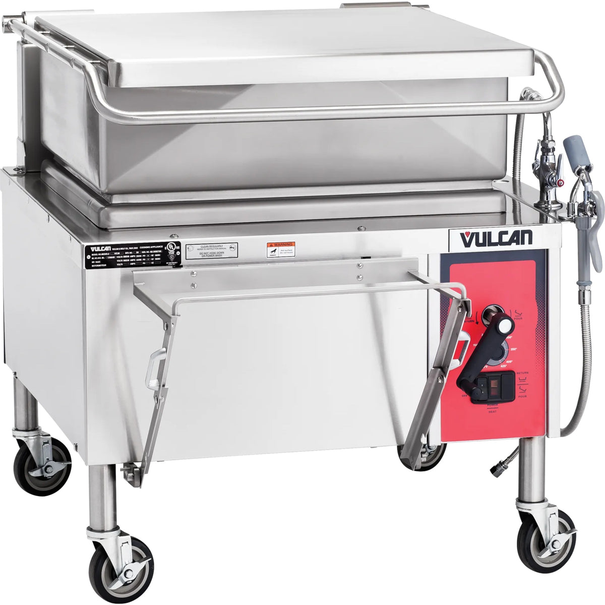 Vulcan VG30 Tilt Skillet, 30 gal., 120V - VG30-LP Liquid Propane