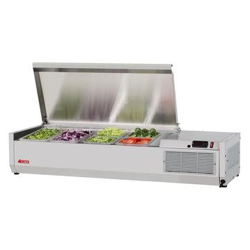 Turbo Air Refrigeration CTST Salad Prep Table, 115V - 47 1/4"