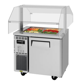 Turbo Air Refrigeration JBT-36-N Stainless Steel Buffet Display Table, 35 3/8" Wide, 115V - Default Title