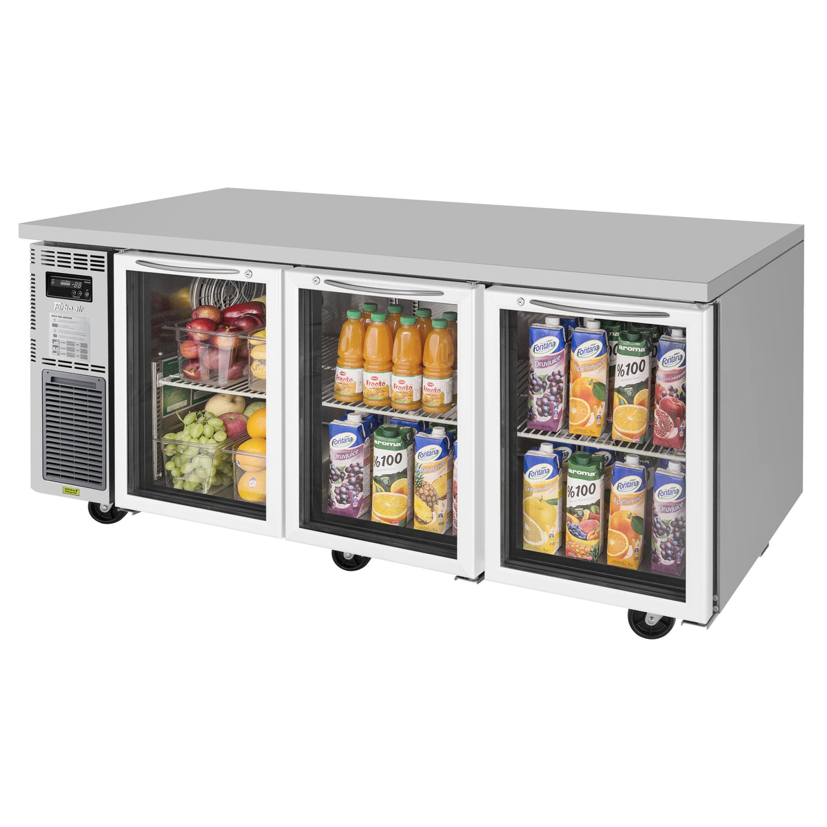 Turbo Air Refrigeration JUR-72-G-N Undercounter Refrigerator, 17.2 cu. ft., 115V - Default Title