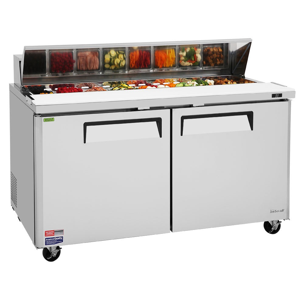 Turbo Air Refrigeration MST-60-N Sandwich Prep Table, 16 cu. ft., 115V - photo 3