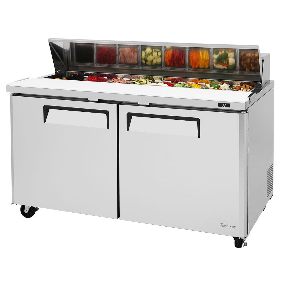 Turbo Air Refrigeration MST-60-N Sandwich Prep Table, 16 cu. ft., 115V - Default Title