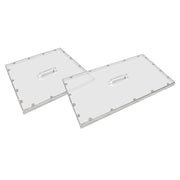 Turbo Air Refrigeration PC-72J Plastic Pan Cover Set, 22 1/2" x 67 3/4", Translucent - Default Title