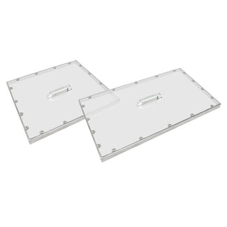 Turbo Air Refrigeration PC-72J Plastic Pan Cover Set, 22 1/2" x 67 3/4", Translucent - Default Title