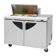 Turbo Air Refrigeration TST-48SD-08S-N Sandwich Prep Table, 48 1/4" Wide, 115V - Left Work Station