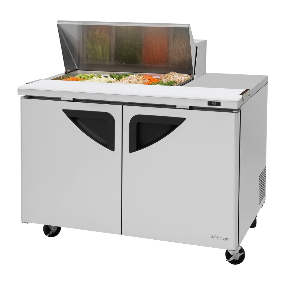 Turbo Air Refrigeration TST-48SD-08S-N Sandwich Prep Table, 48 1/4" Wide, 115V - Right Work Station