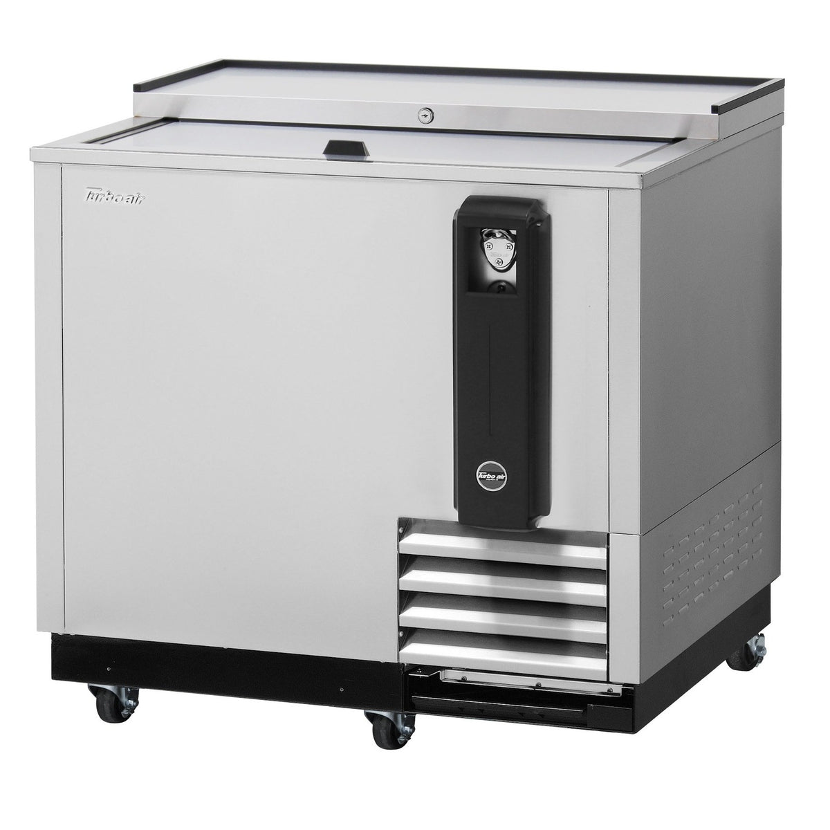 Turbo Air Refrigeration TBC Bottle Cooler, 38 1/4" High, 115V - 8 cu. ft.