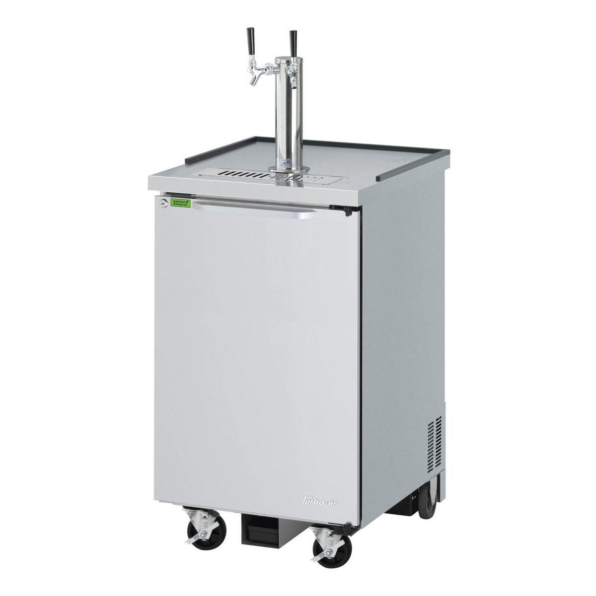 Turbo Air Refrigeration TBD Beer Dispenser, 7.76 cu. ft., 115V - Stainless Steel