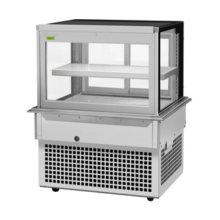 Turbo Air Refrigeration Bakery Case, 44 3/8" High, 115V - 9 cu. ft.