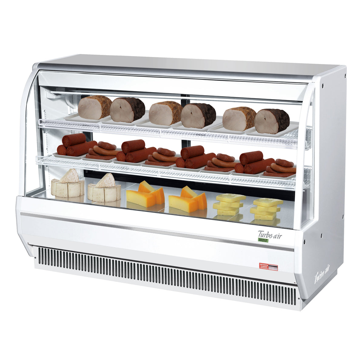 Turbo Air Refrigeration TCDD-72H-W-N Deli Case, 24.7 cu. ft., 115V - photo 2