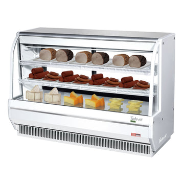 Turbo Air Refrigeration TCDD-72H-W-N Deli Case, 24.7 cu. ft., 115V - Default Title